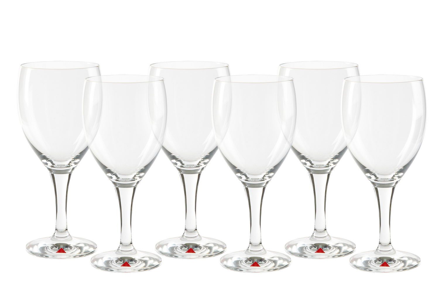 Glas 6x Apollinaris 21,5cl Wasserkelch