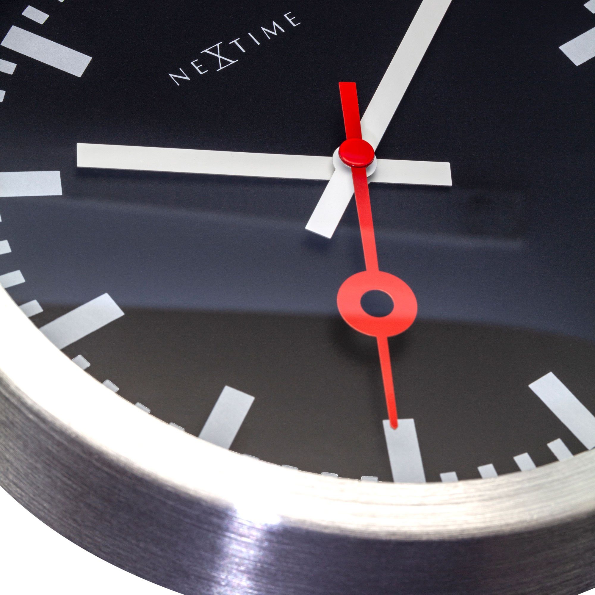 NEXTIME Wanduhr 3998 (im ikonischen Bahnhofsuhr günstig online kaufen