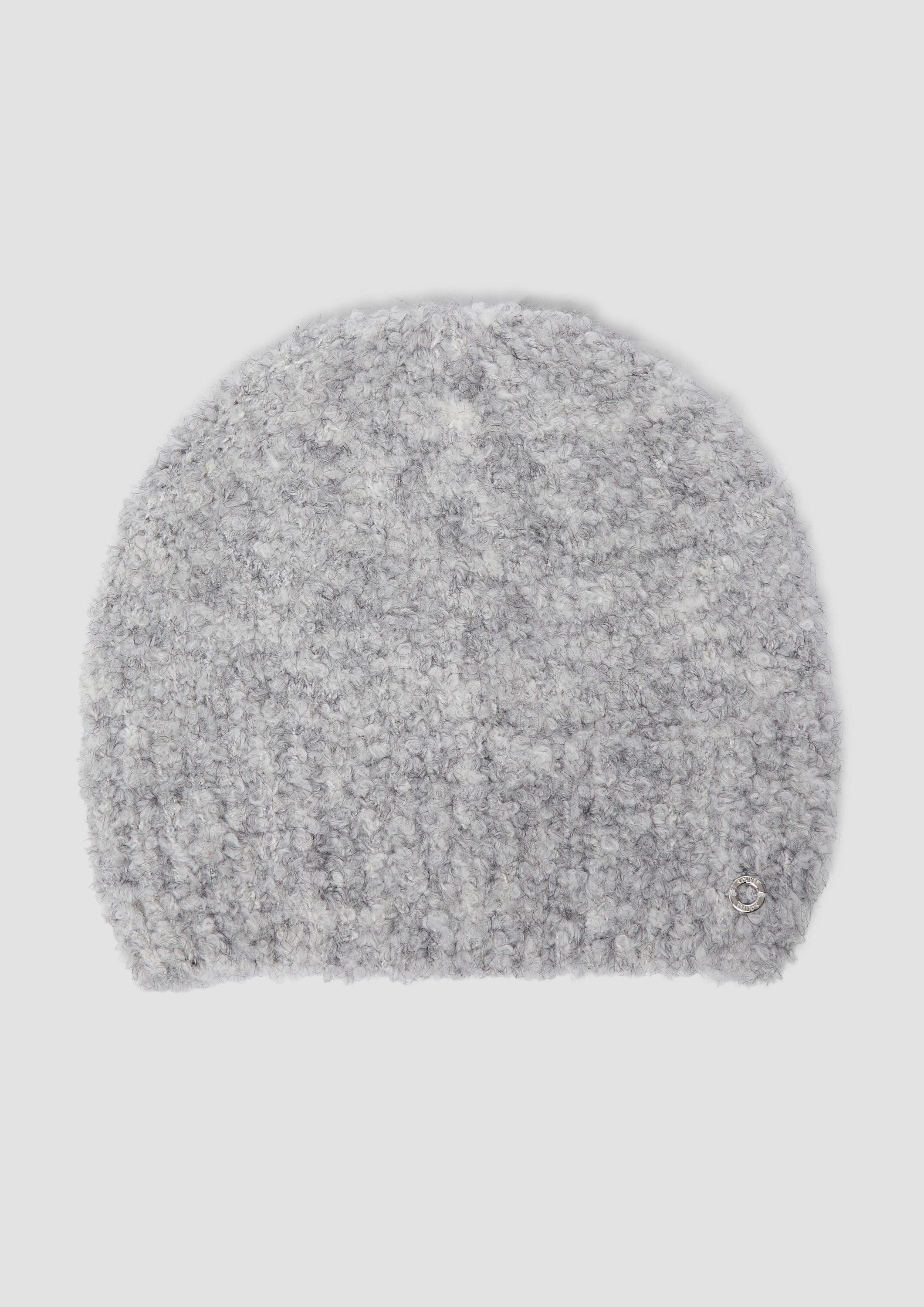 s.Oliver Strickmütze Mütze Beanie in Bouclé-Optik günstig online kaufen