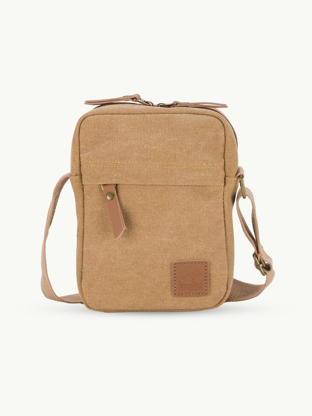 Scippis Umhängetasche SCIPPIS Mate Bag – Schlanke Canvas-Umhängetasche