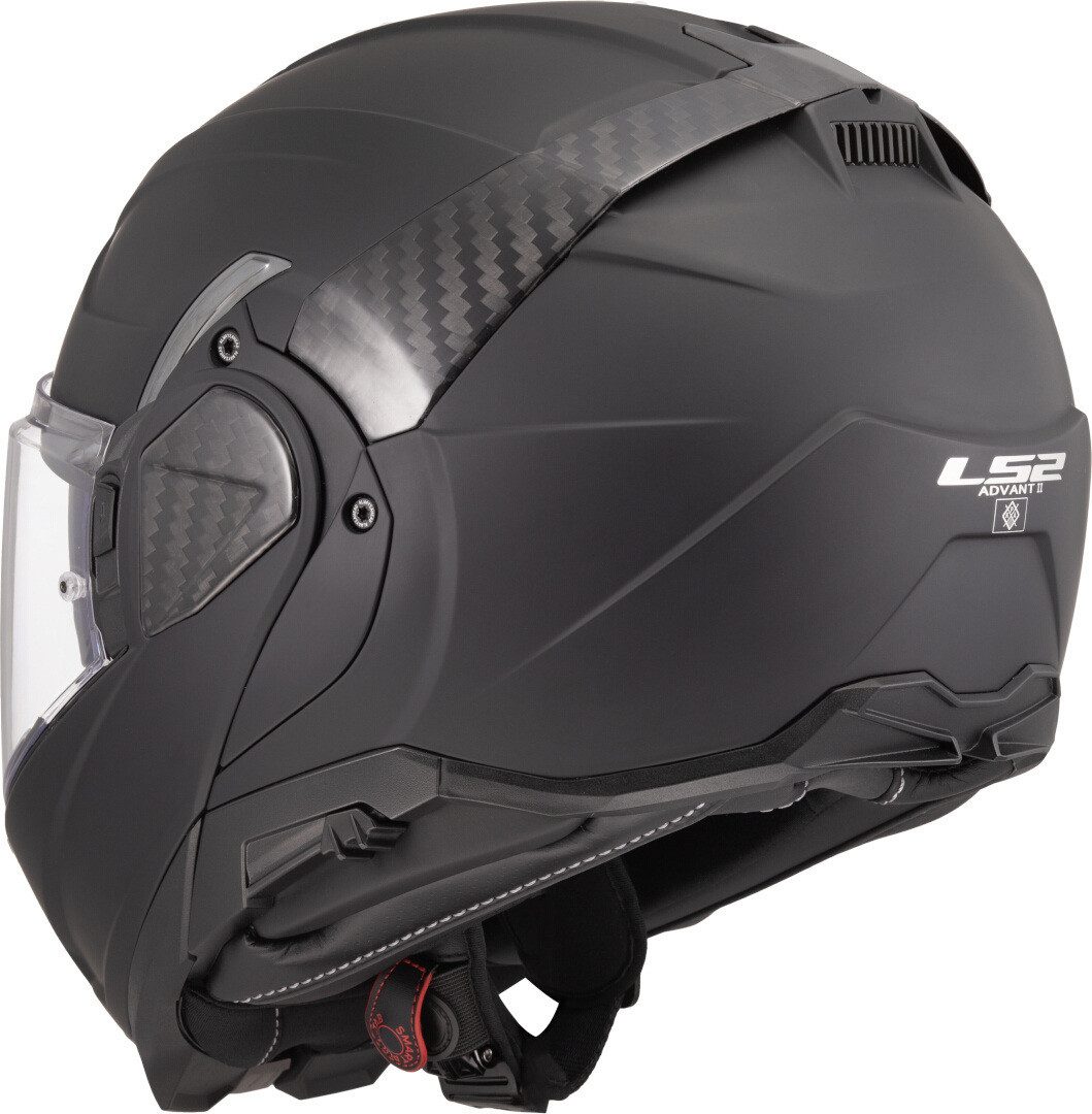 LS2 Motorradhelm FF910 Advant II Klapphelm, vorbereitet für Kommunikationssystem,Notfallsystem-Polsterung (EQ