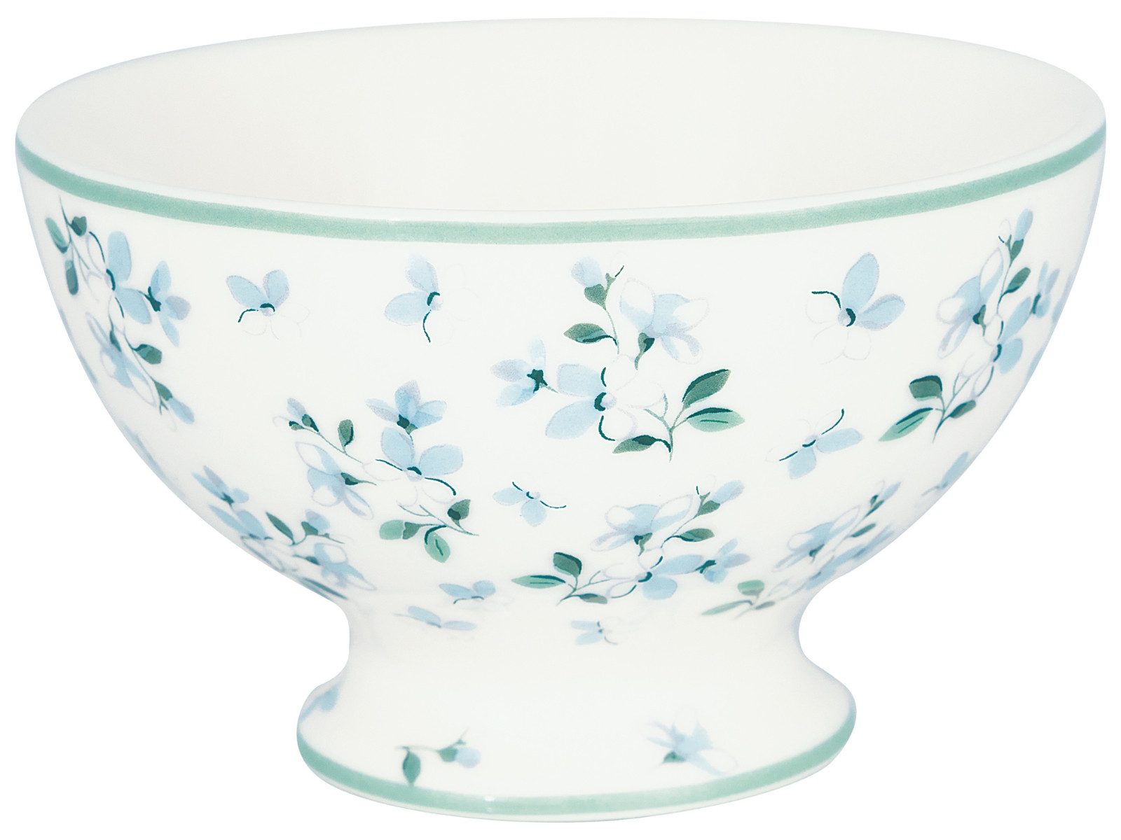 Greengate Schale Alaia Snack Bowl white 10cm, Steingut, (Snackschalen)