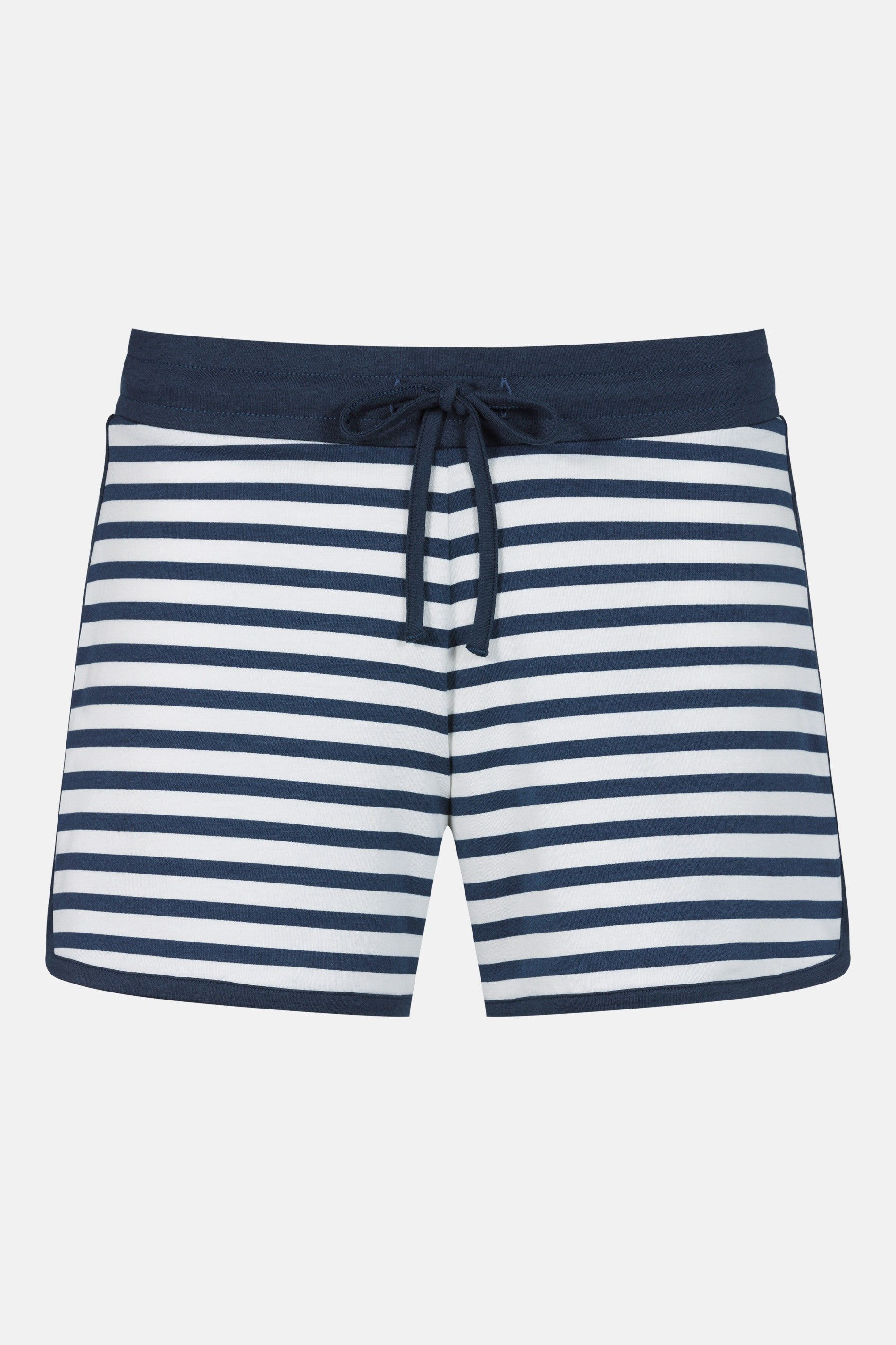 Mey Schlafhose Damen Serie Cyra Mit feinem Ringel (1-tlg) Loungewear Shorts günstig online kaufen