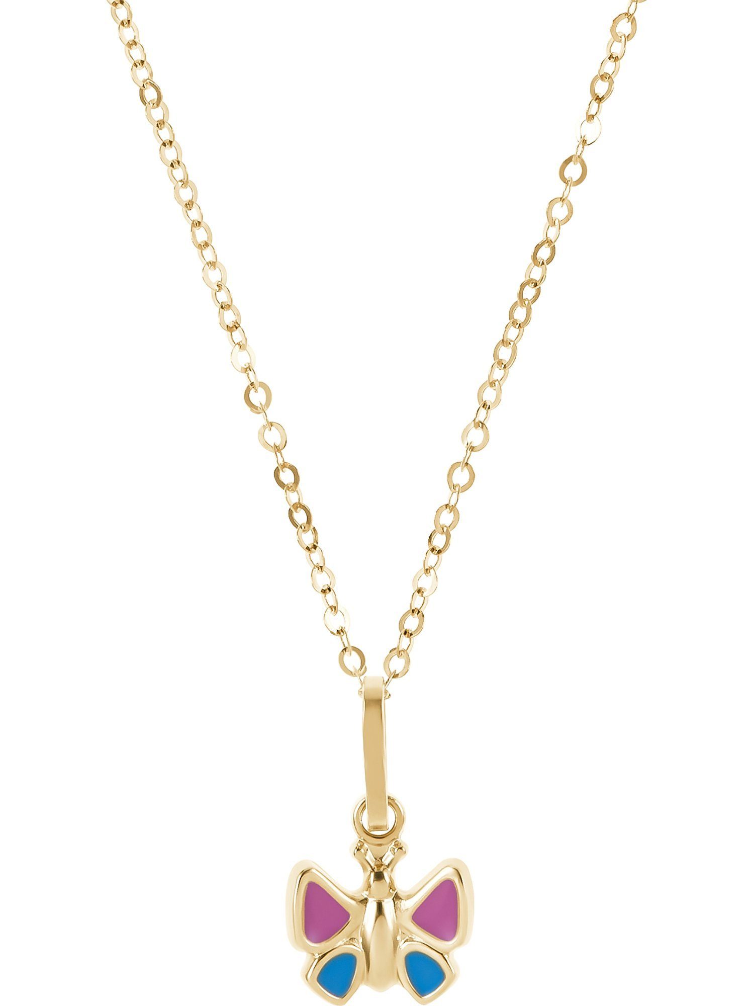 FAVS Collier Mädchen-Kette Gelbgold 375er FAVS