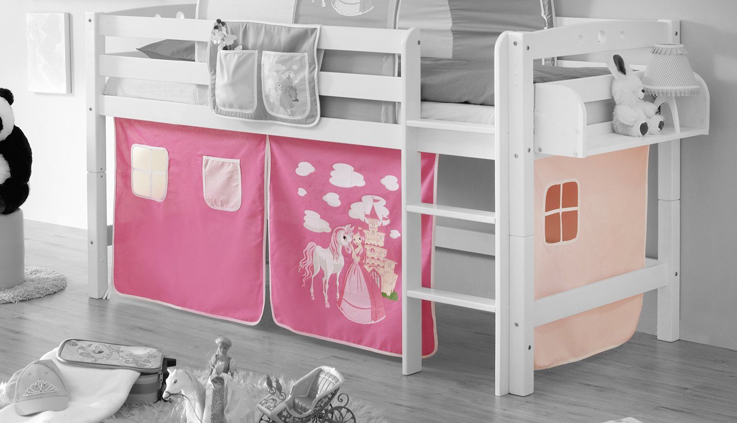 Ticaa Bettvorhang Motiv Vorhangstoffe für Hochbetten günstig online kaufen