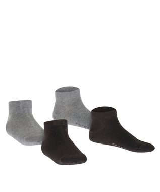 FALKE Sneakersocken Happy 2-Pack Set aus 2 Paar Baumwollsneakern