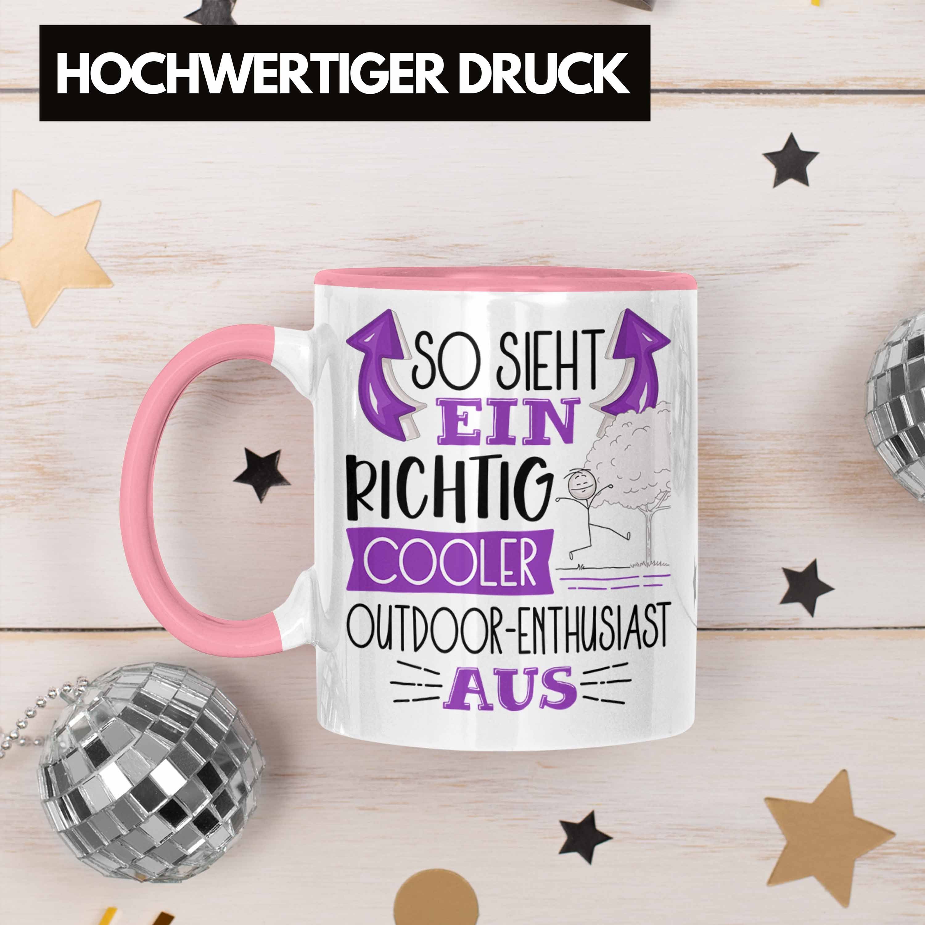 Trendation Rosa Aus So Geschenk Sieht Cooler Tasse Ein Lus Tasse Richtig Outdoor-Enthusiast