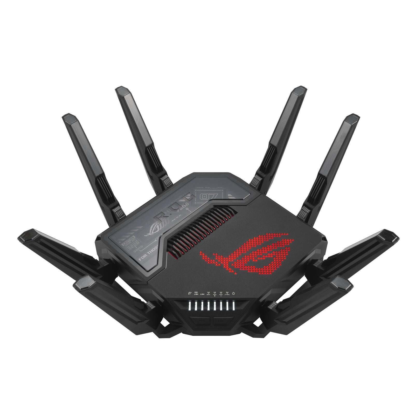 Asus ASUS ROG Rapture GT-BE98 Quad-Band WiFi 7 Gaming R WLAN-Router