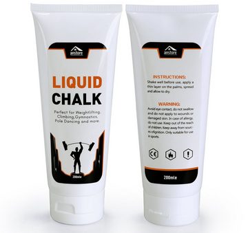 Homewit Chalkbag Liquid Chalk Flüssiges Magnesia Flüssigkreide Sportkreide (Set, 1-tlg., 200ml), für maximalen Grip beim Sport -zum Bouldern Klettern Turnen