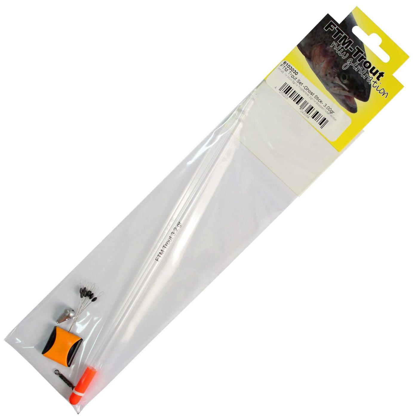 Angelgewicht FTM New Generation Trout Set Ghost Stick 3g