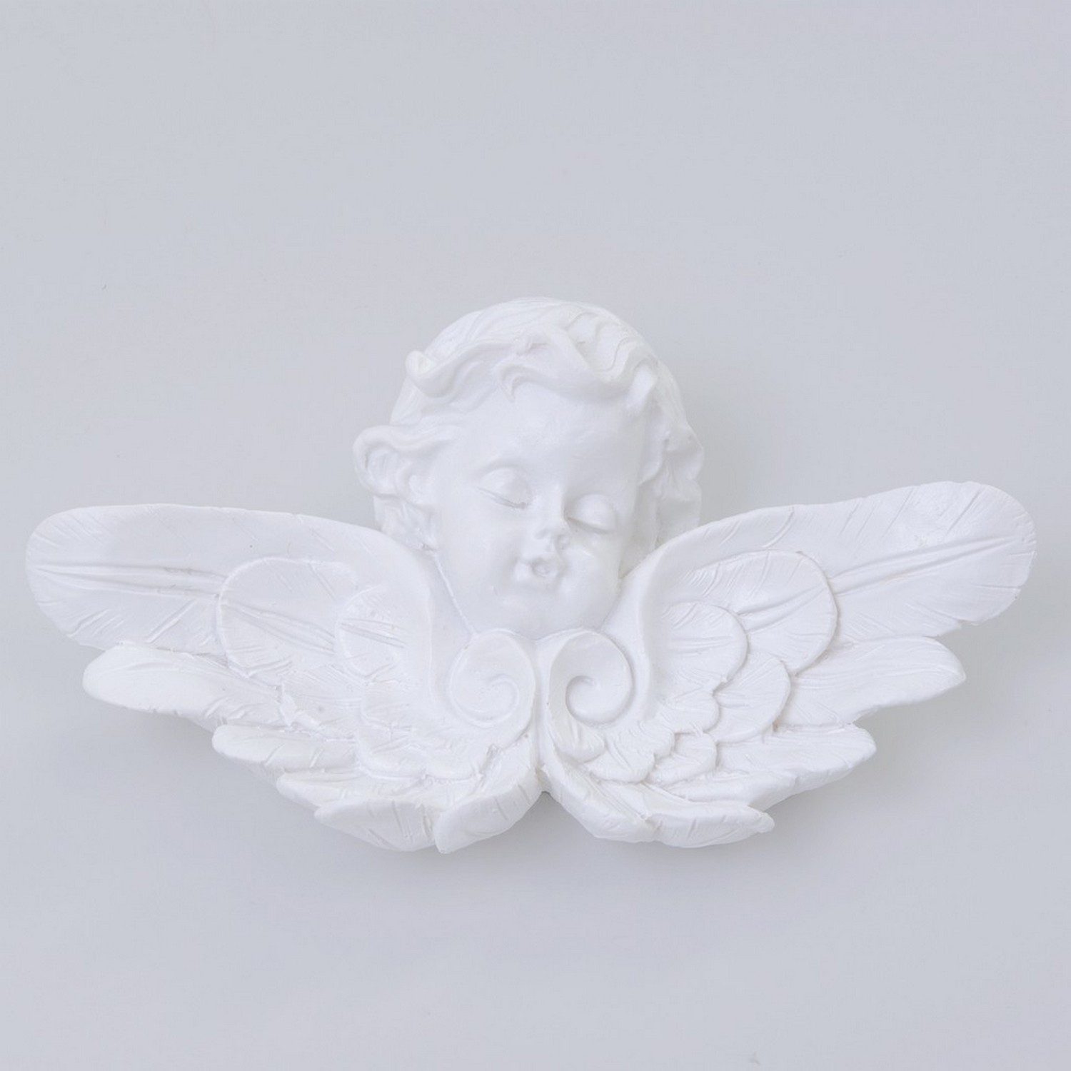 Deko AS Dekoobjekt Engel mit Flügeln - weiß - ca.14 x 7 cm - A 49600W