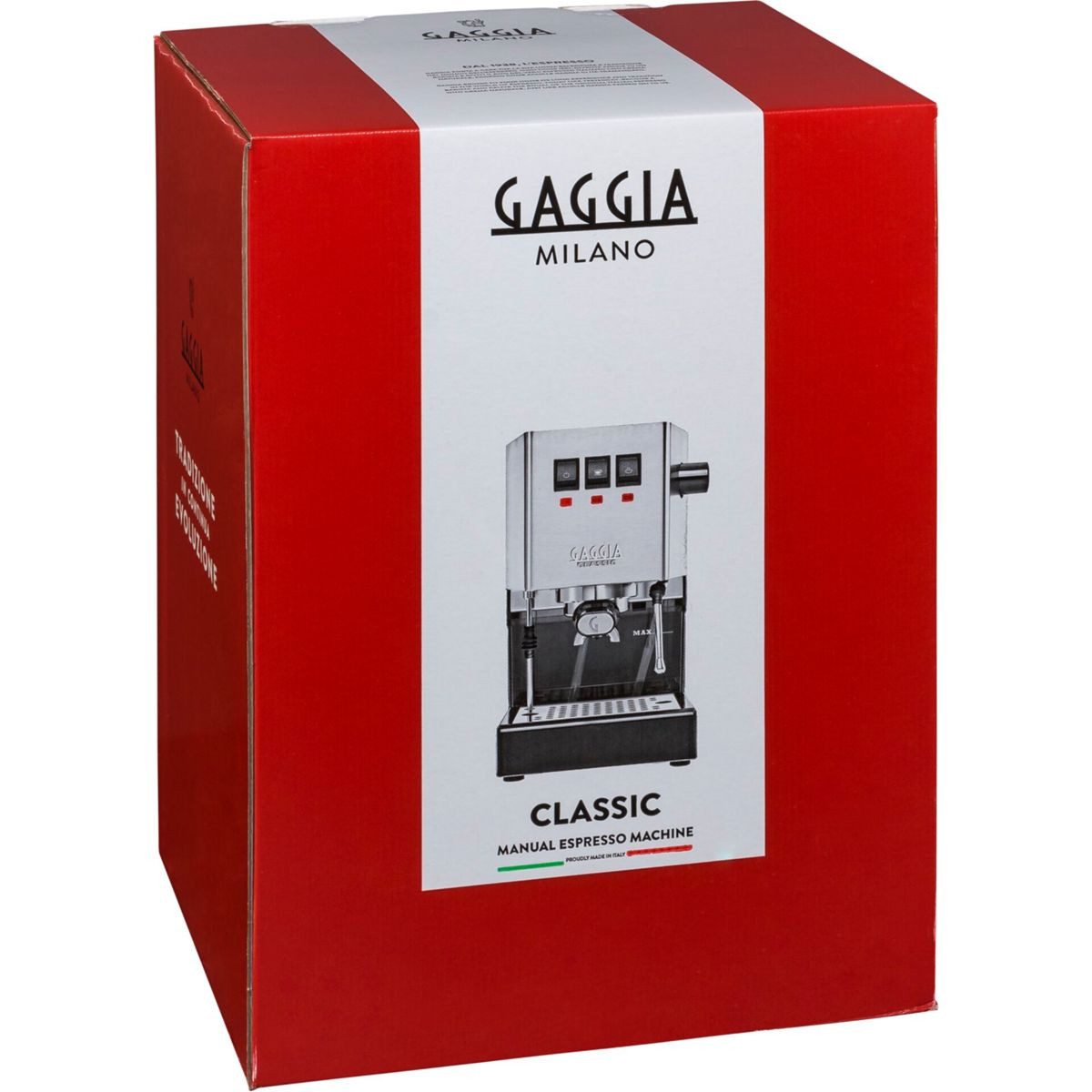 Gaggia Siebträgermaschine Classic Evo E24 Inox RI9481/11