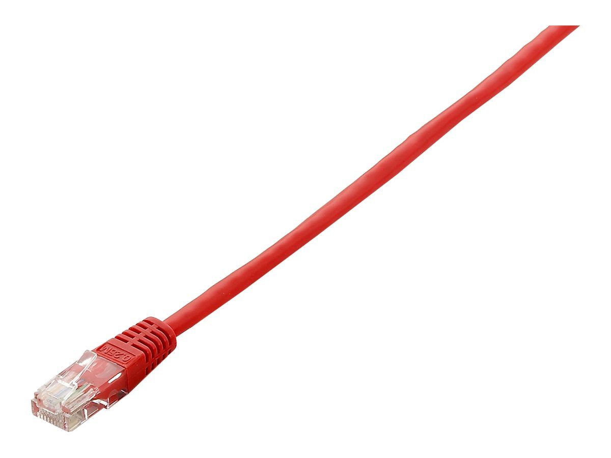 EQUIP CCA Patchkabel U/UTP 2xRJ45 Cat.6 rot 0,25m Netzwerkkabel