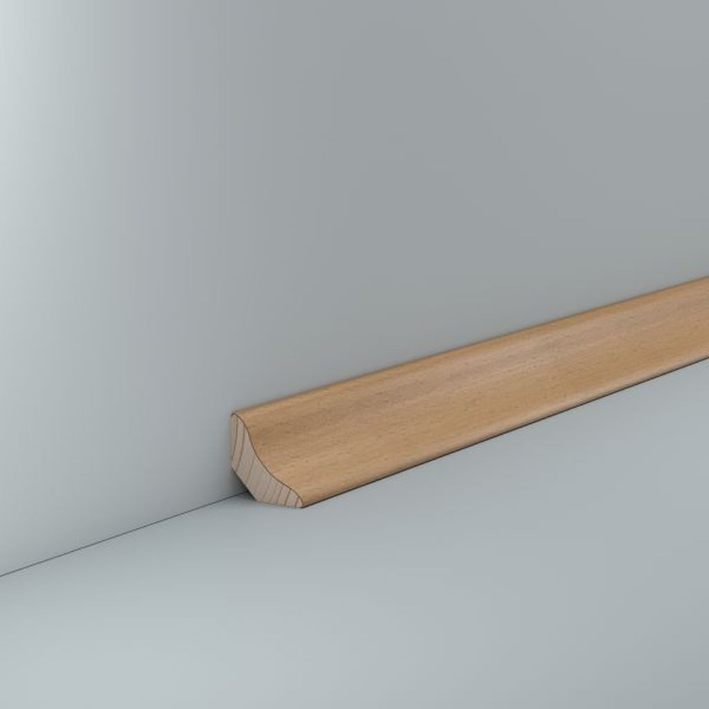 Südbrock Sockelleiste Hohlkehlleiste Buche 26 x 26 Deckenleiste Echtholzfurnier, L: 250 cm, H: 2.6 cm, 1-St., Echtholzfurnier