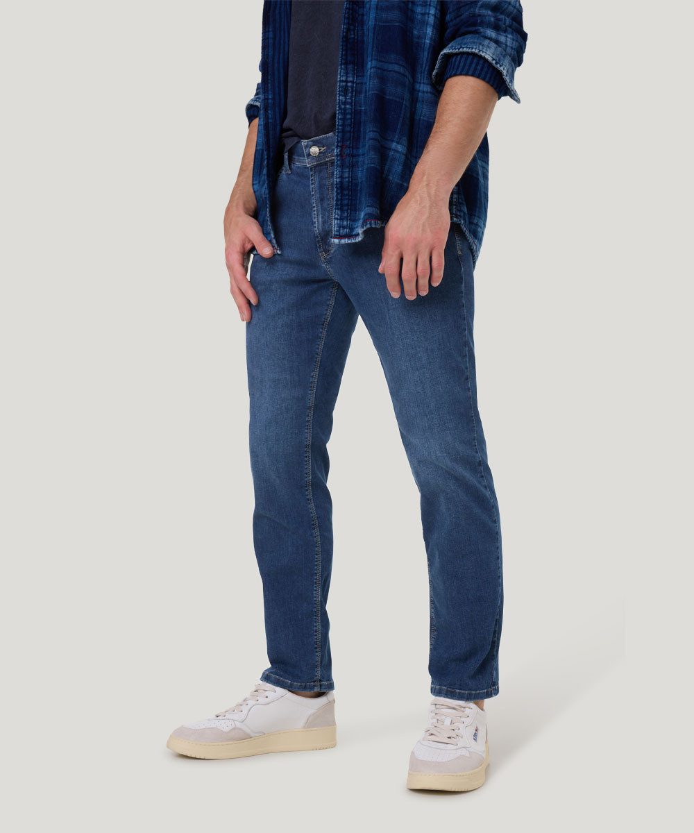 Pioneer Authentic Jeans 5-Pocket-Jeans RANDO - Sommerjeans Regular Fit MEGAFLEX Stretch Denim, leicht und bequem