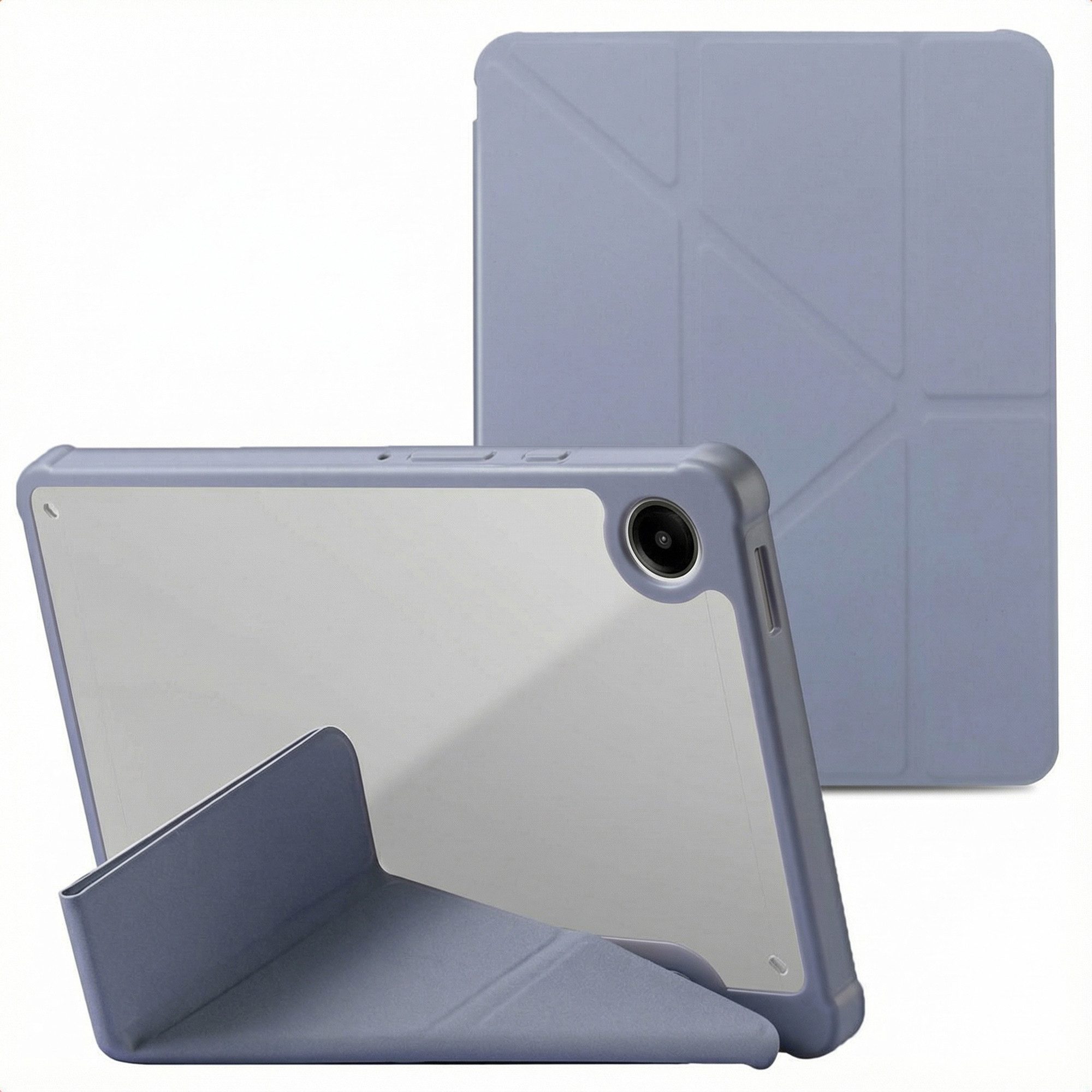 imoshion Tablet-Mappe imoshion Origami Klapphülle Samsung Galaxy Tab A9 8.7 Zoll - Lavender