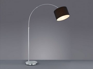 meineWunschleuchte LED Bogenlampe, Dimmfunktion, LED wechselbar, Warmweiß, Stehlampe Esstisch bogen-förmig dimmbar Design-klassiker, Höhe 215cm