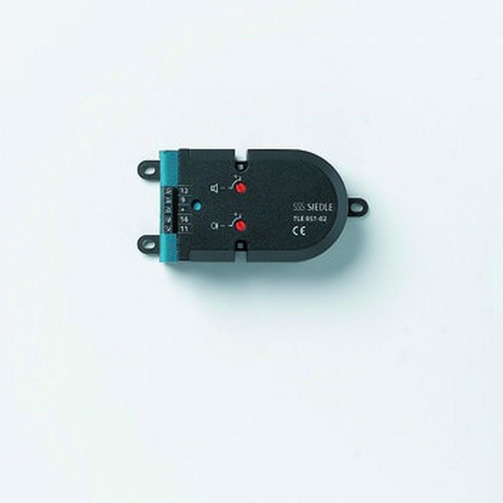 Siedle Gegensprechanlage, Türstation UP schwarz modular Mehrdr