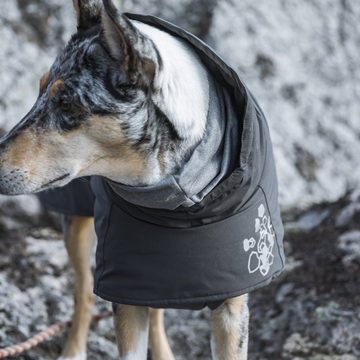 HURTTA Hundemantel Extreme warmer V2 (Wärmejacke) dunkelgrau