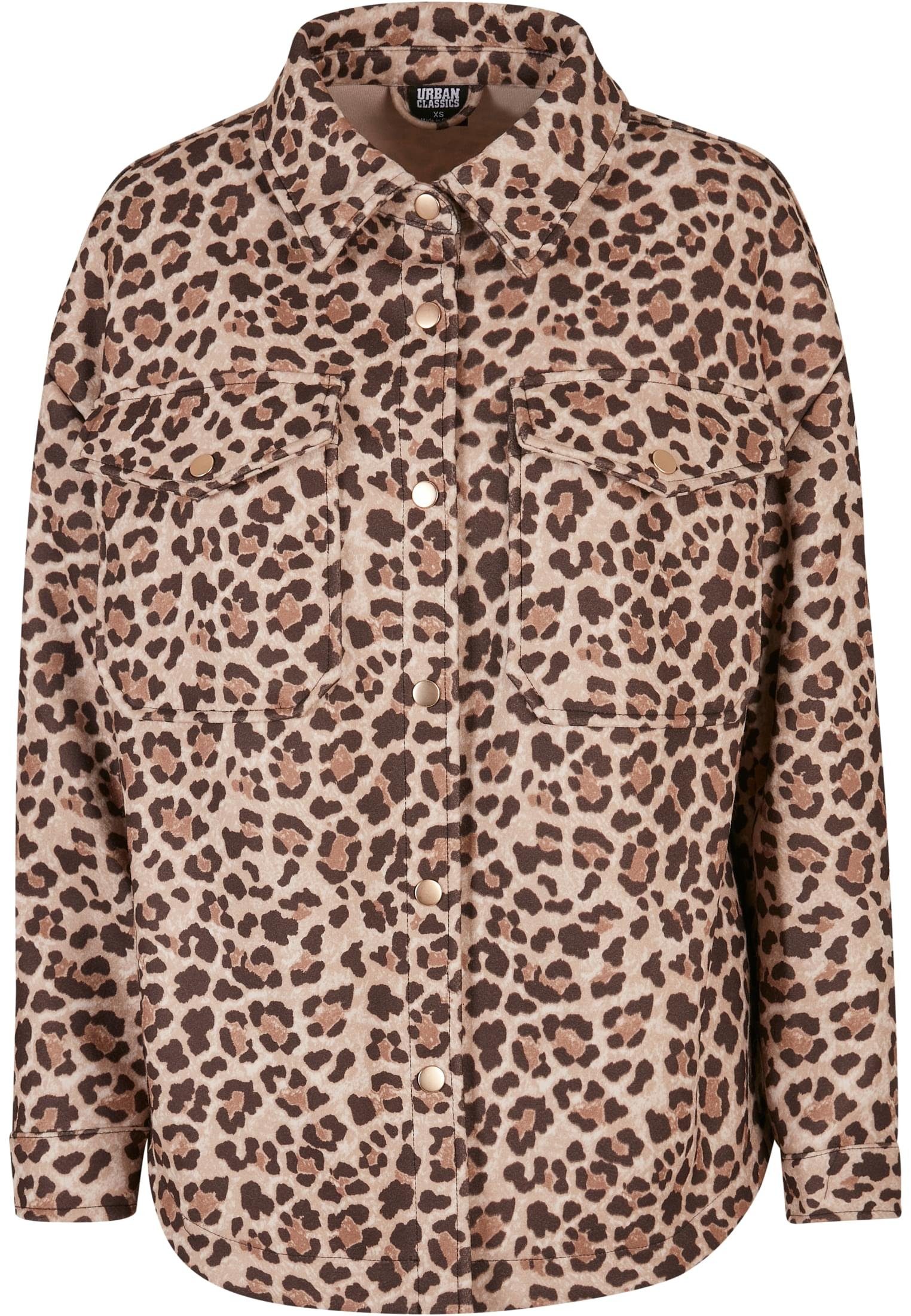 URBAN CLASSICS Outdoorjacke Damen Ladies AOP Overshirt (1-St), Perfekte  Übergangsjacke oder für kühle Sommerabende