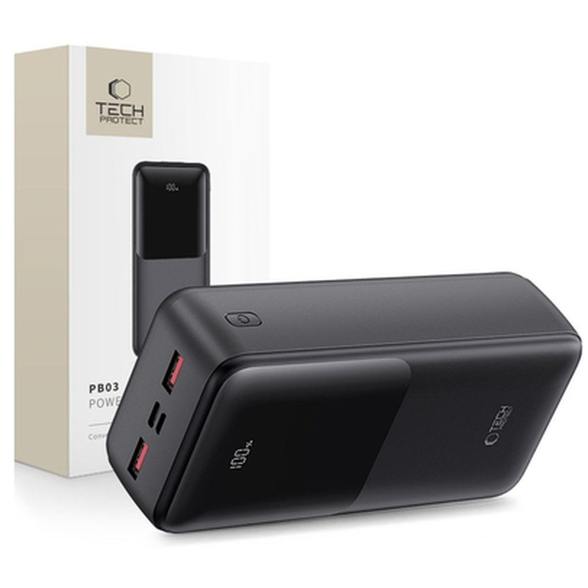 TECH PROTECT Powerbank Tech Protect PB03 30000mAh 22 5W Powerbank
