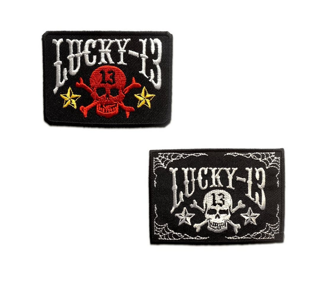 Thumbnail - Catch the Patch Aufnäher Bügelbild, Aufbügler, Applikationen, Patches, Flicken, zum aufbügeln, Polyester, Lucky 13 biker...
