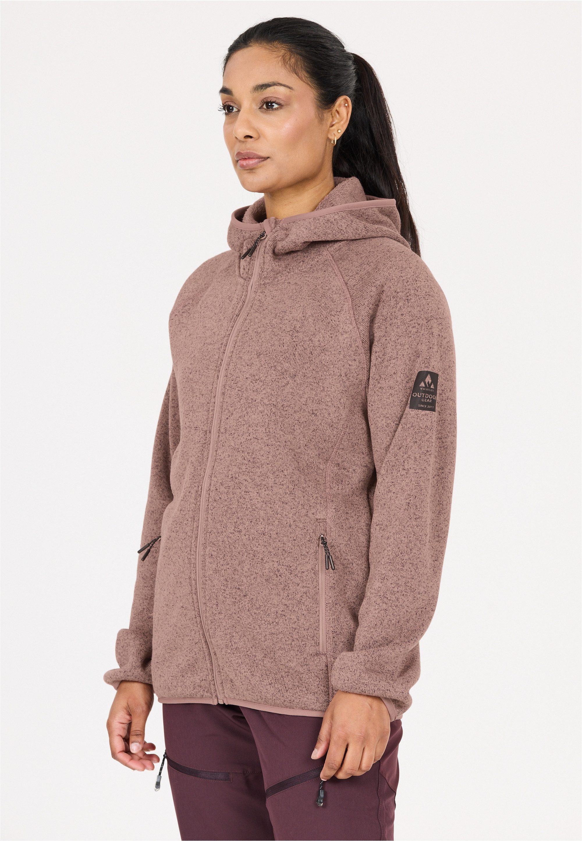 WHISTLER Fleecejacke Wolven mit gebürsteter Innenseite