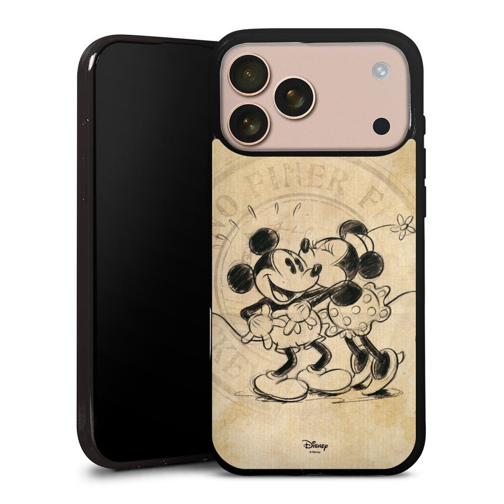 DeinDesign Handyhülle Mickey Mouse Minnie Mouse Vintage Minnie&Mickey, Apple iPhone 17 Pro Max Silikon Hülle Bumper Case Handy Schutzhülle