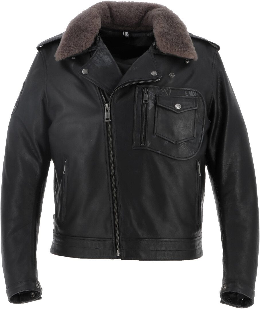 Motorradjacke Perco Motorrad Lederjacke