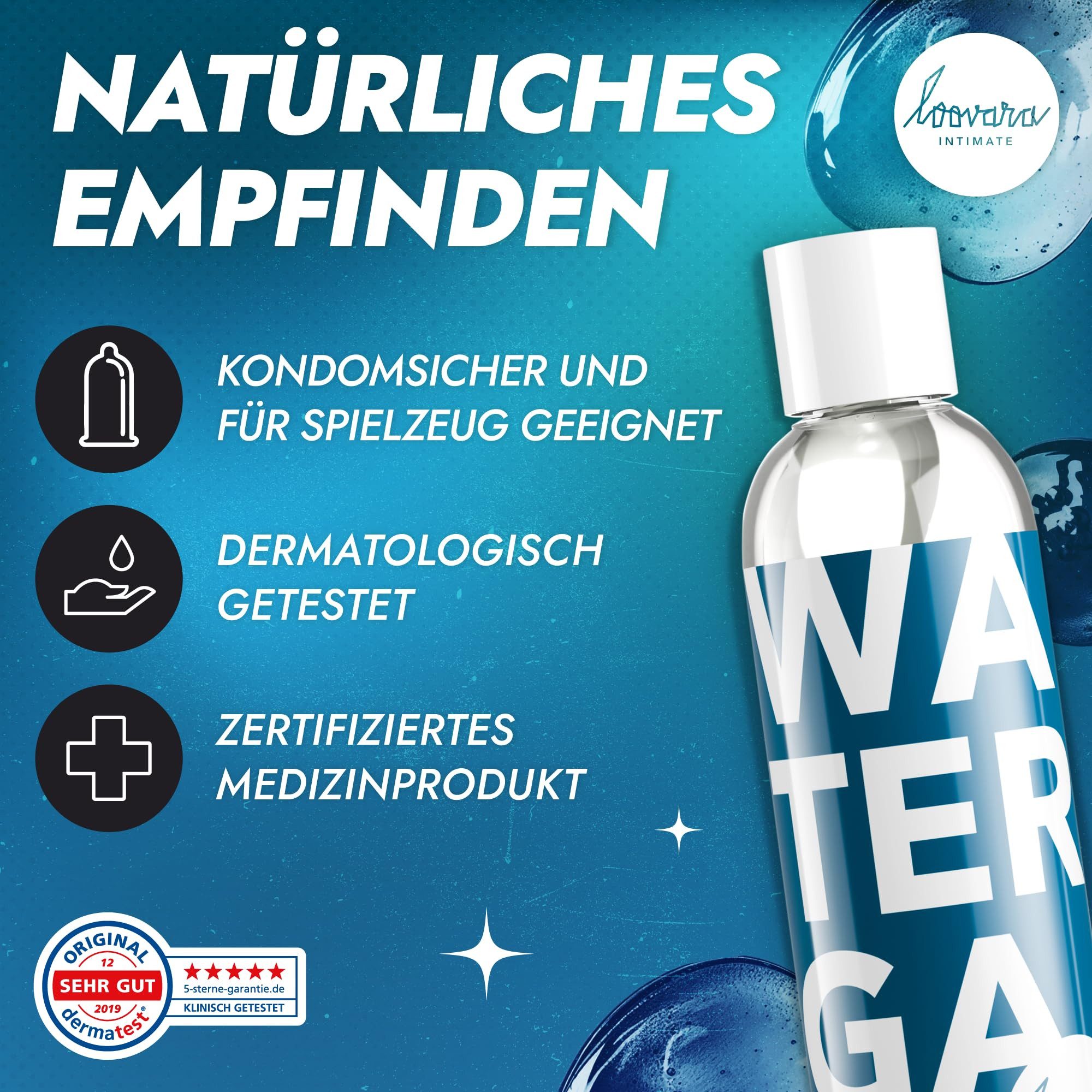 Loovara Gleitgel Loovara Watergate Gleitgel, Packung, 1-tlg.