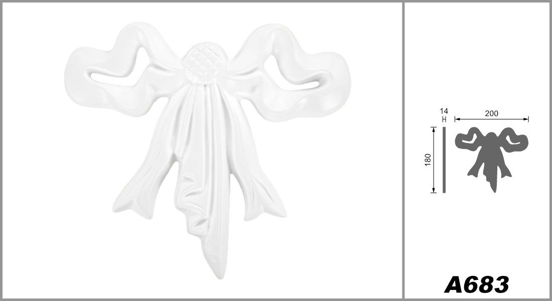 Grand Decor Wanddekoobjekt A683 (Ornament aus günstig online kaufen