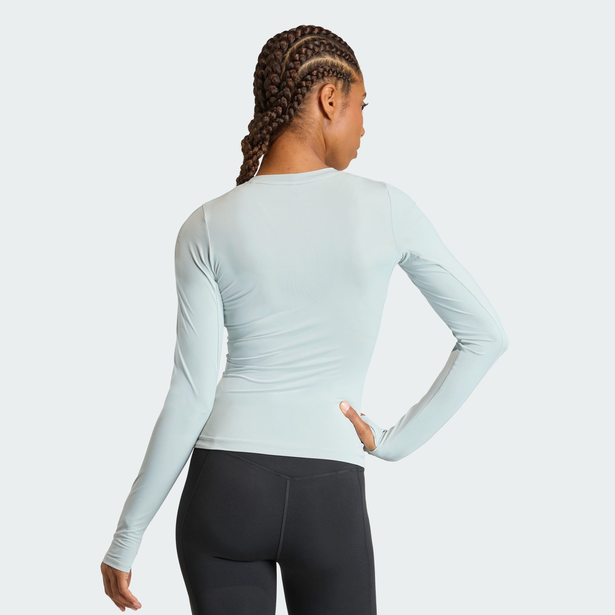 adidas Performance Longsleeve POWER ESSENTIALS WORKOUT CONTOUR LONGSLEEVE günstig online kaufen