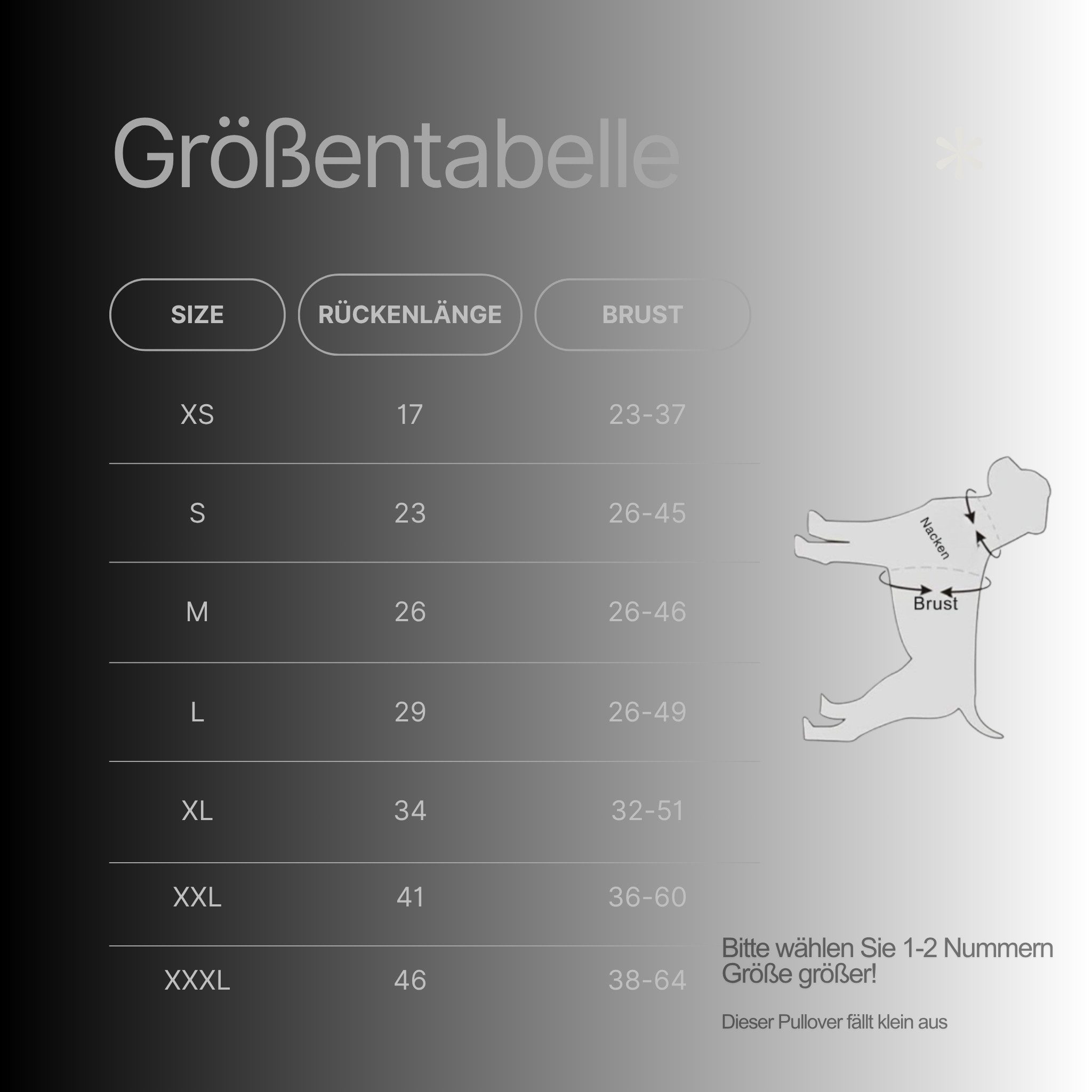 FLOCKI Pets™ Hundepullover Hunde Strickpullover, für Hunde in verschiedenen Größen & Farben