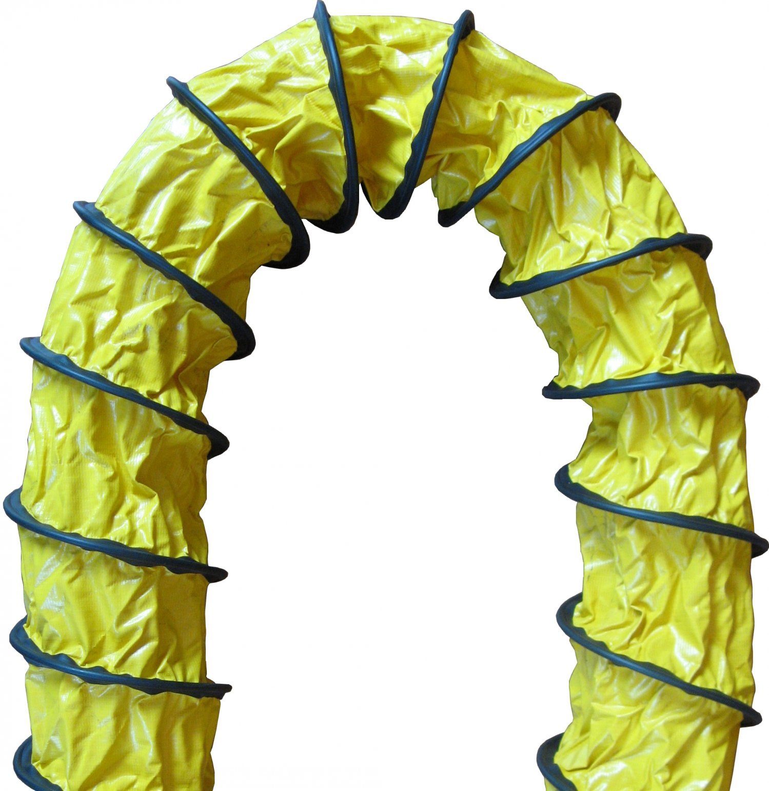 WDH Kombigerät Luftreiniger, Ventilator und Heizlüfter Luftverteilungsschlauch Q10 10m, Hochflexibel und Wasserabweisend