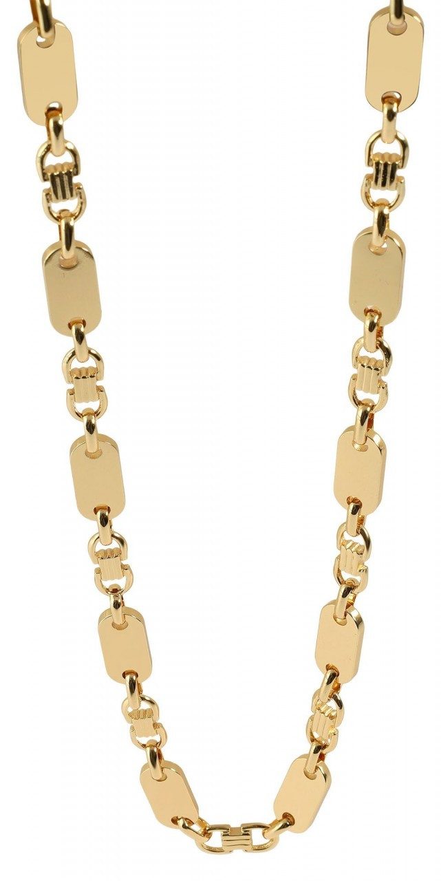 Kette ohne Anhänger Unisex Edelstahl Halskette