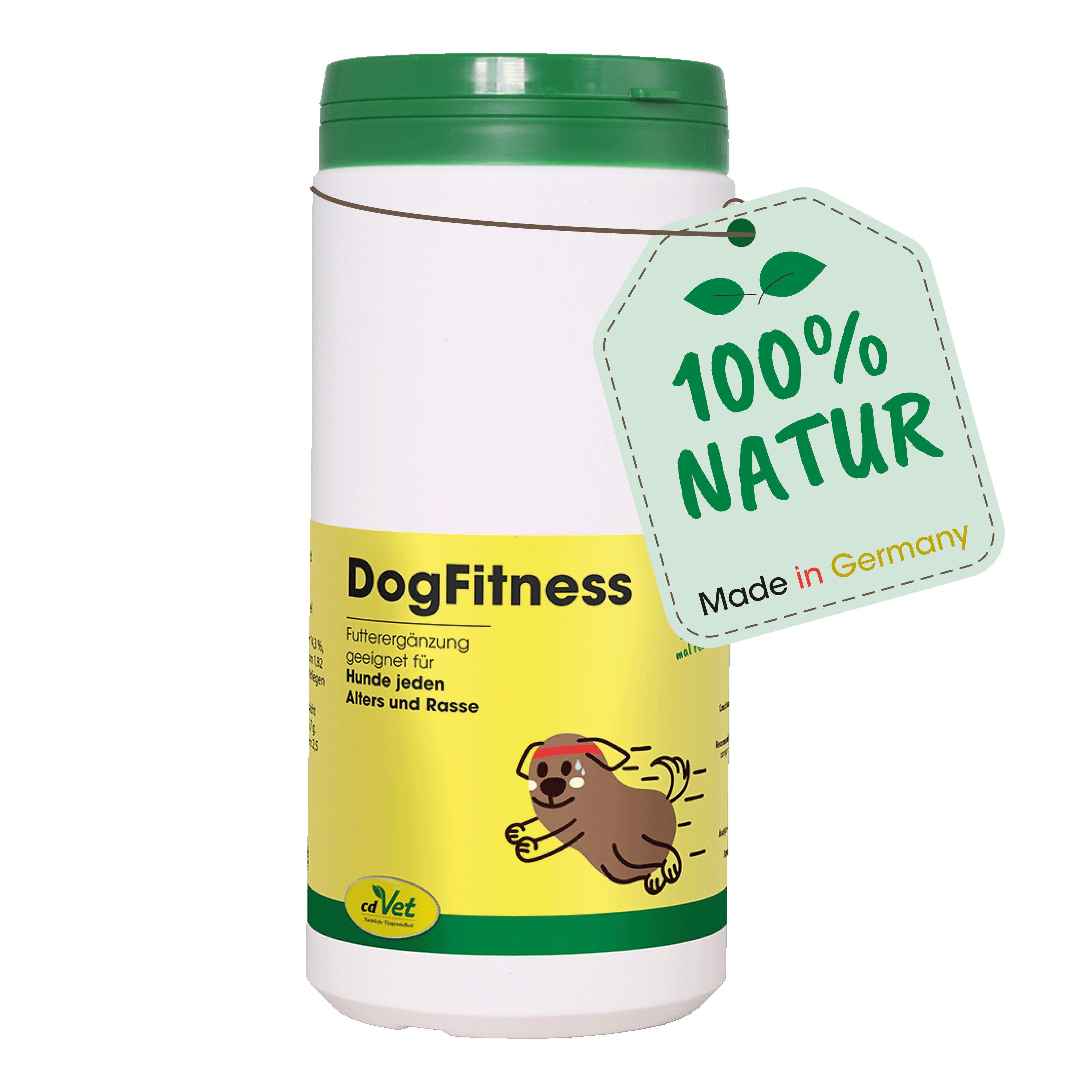 cdVet DogFitness, Ergänzungsfutter für: Hunde, Futterergänzungsmittel zur Unterstützung der Stoffwechselvorgänge