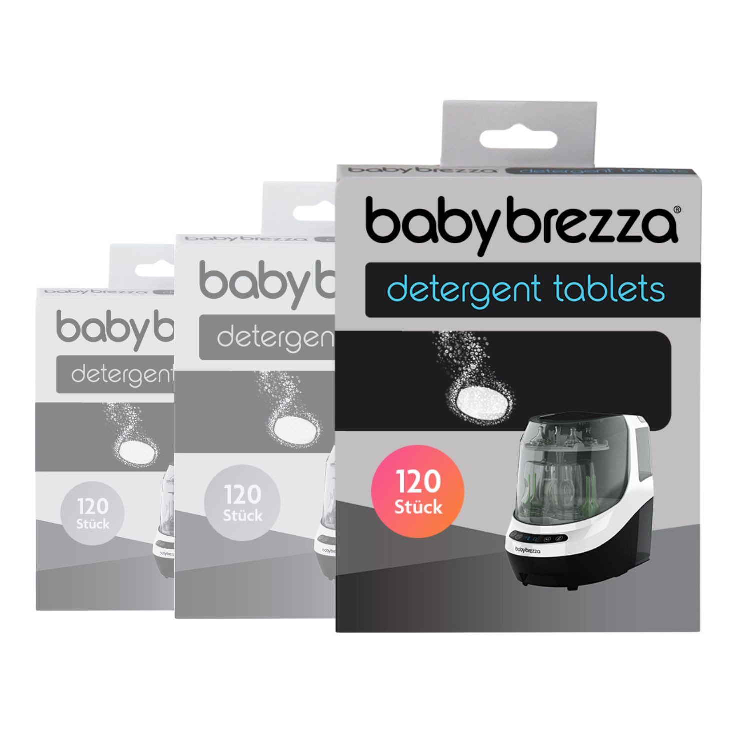 Baby Brezza Bottle Washer Pro, Reinigungstabletten Geschirrspülmittel (360-St)