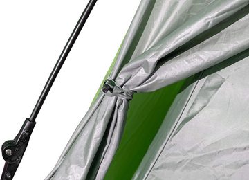 Portal Outdoor Kuppelzelt Zelt für 3 Personen Speedup grün wasserdicht Familienzelt Camping, Personen: 3 (mit Tragetasche), mit Transporttasche 100% wasserdicht