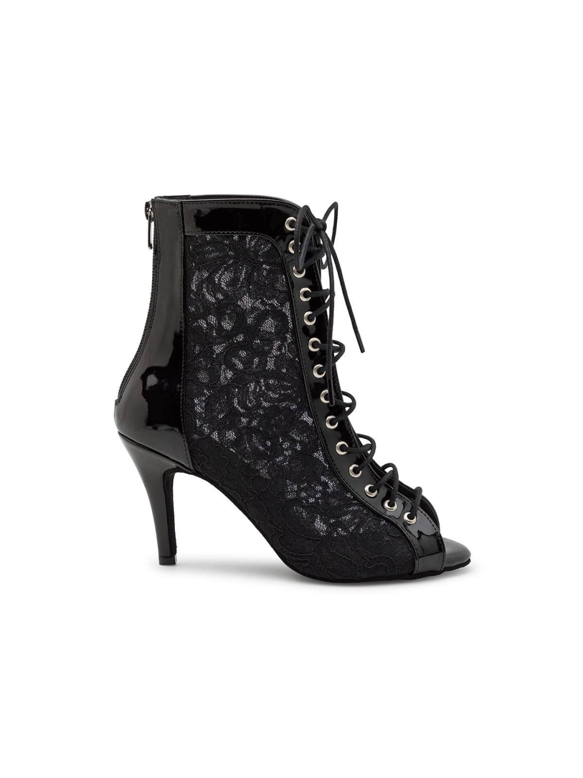 Dancing Queens Magnet Aura Tanzschuhe Lack - Absatz 8.5 cm thin High-Heel-Sandalette Heels, Salsa Bachata Standardtanz Discofox