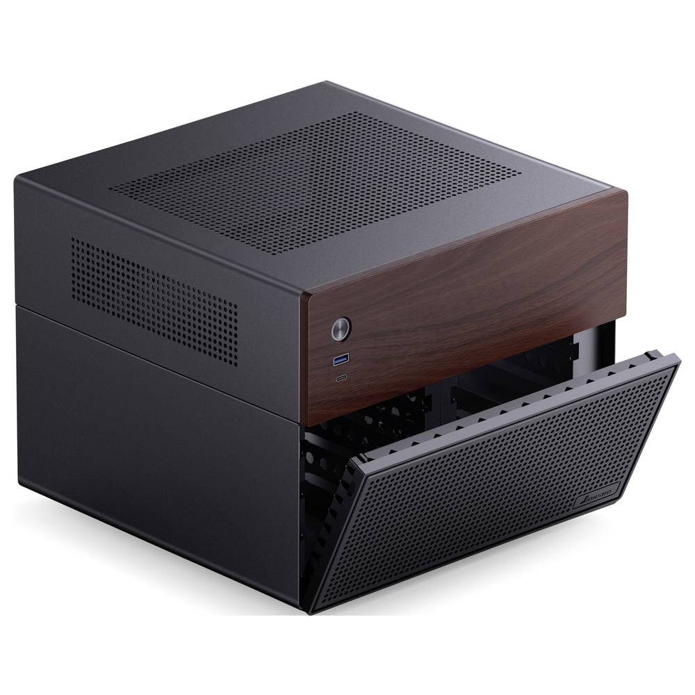 Jonsbo PC-Gehäuse N4 Micro-ATX-Gehäuse für DIY NAS, Micro-ATX N4 BLACK