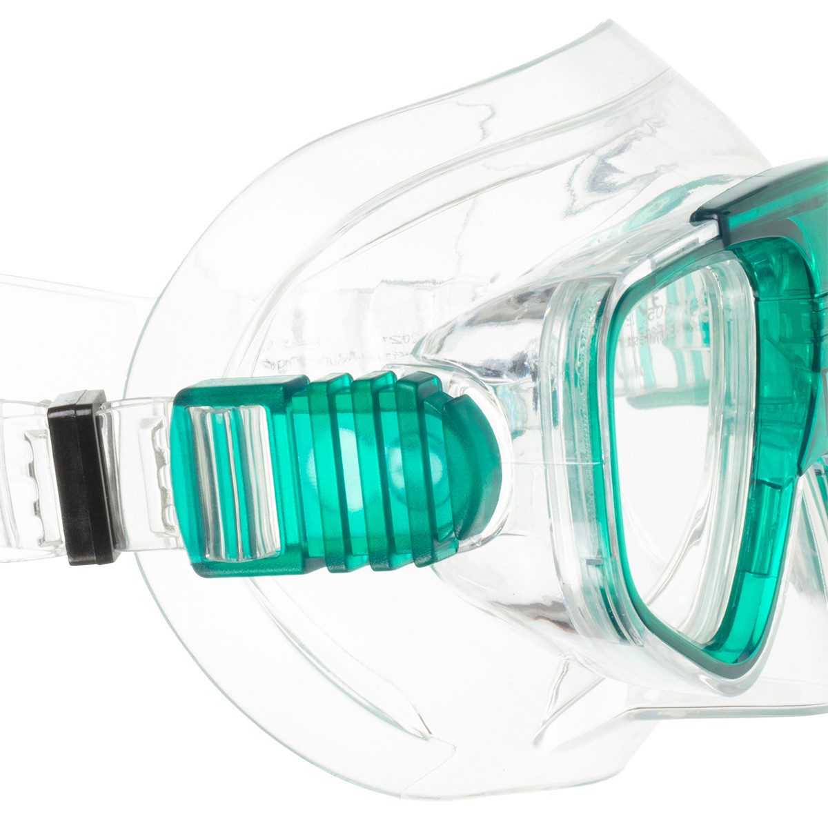 Fashy Taucherbrille Schnorchel-Set Junior hellgrün