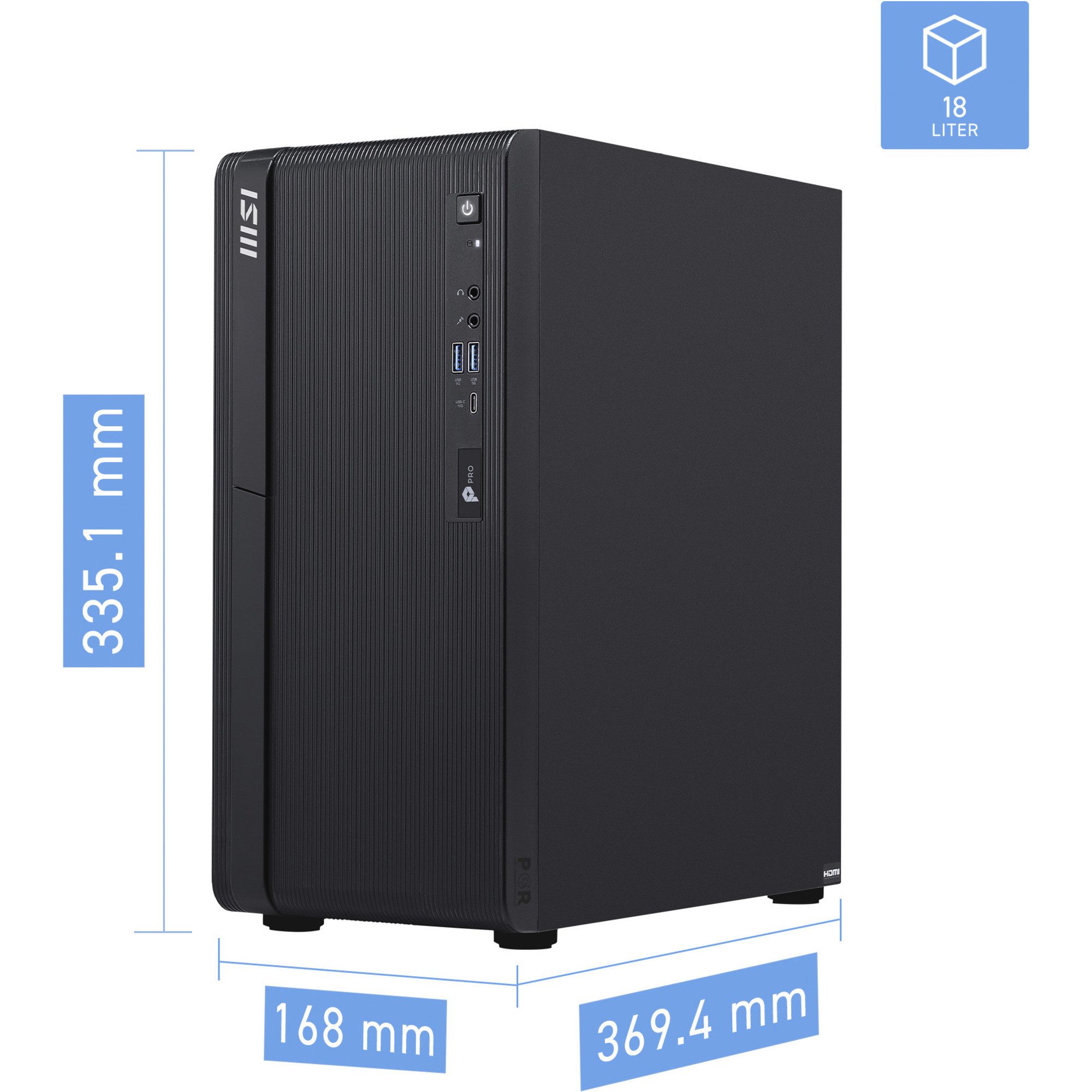 MSI MSI PRO DP180 A14-1275AT, PC-System, (Windows 11 Mini-PC
