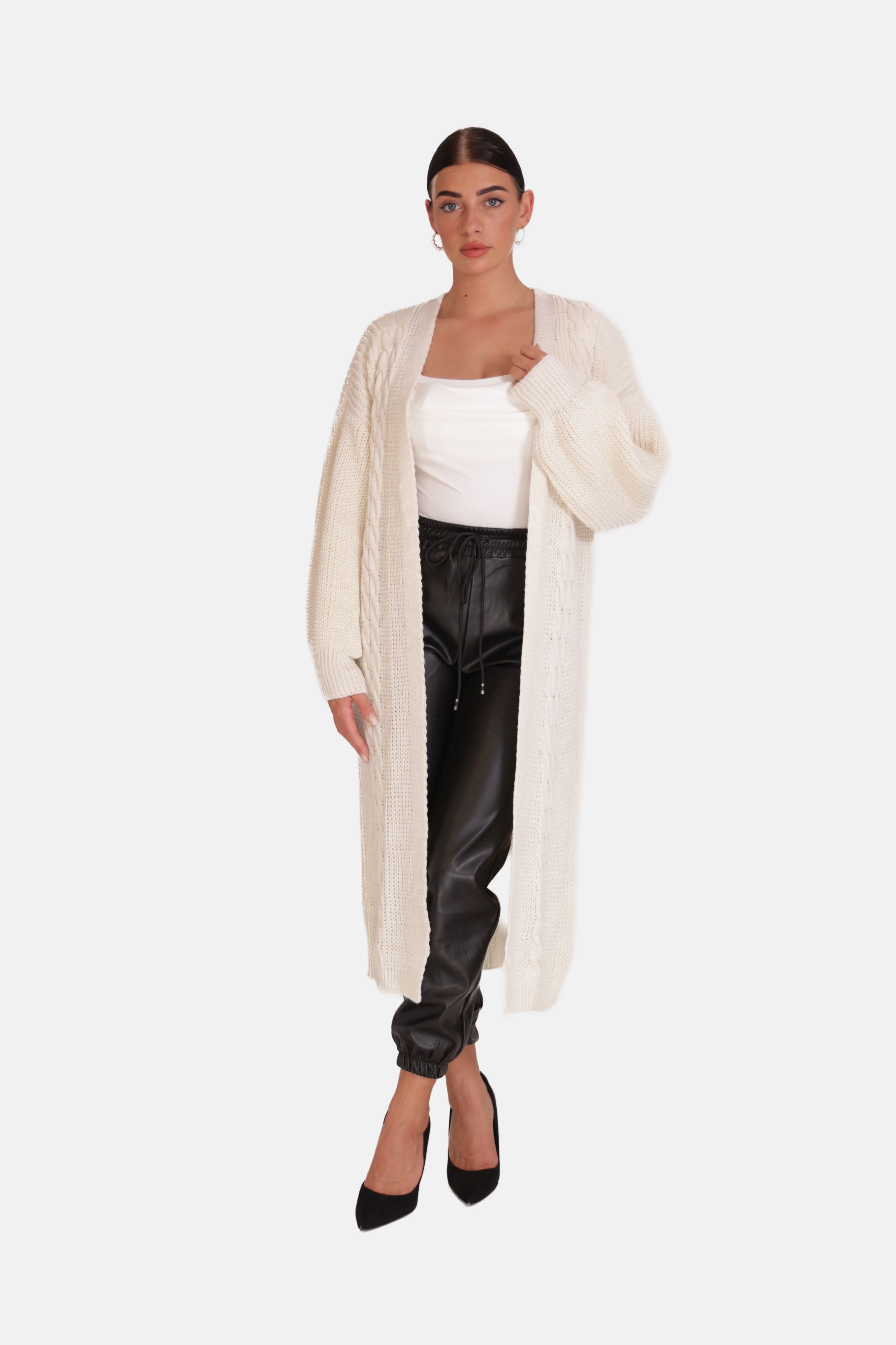 Elara Cardigan Elara Langer Damen Cardigan günstig online kaufen