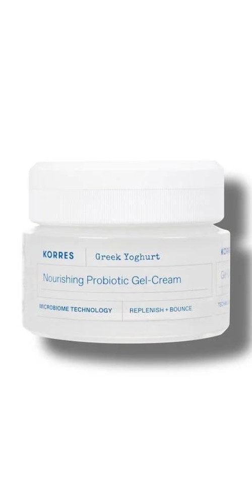 Korres Gesichtsgel Greek Yoghurt - Probiotische Gel-Creme 40ml, Nährende Probiotische Gel-Creme