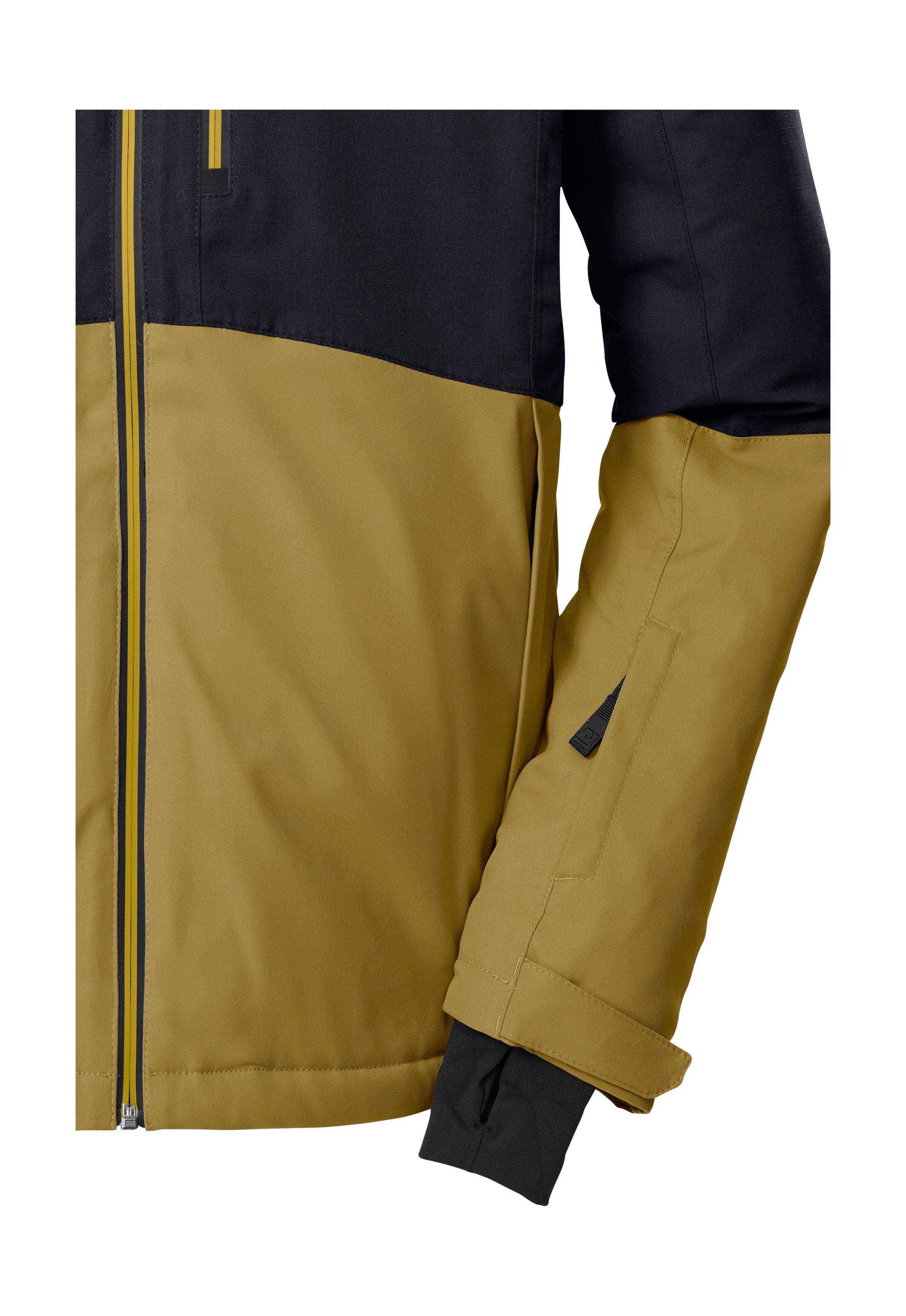 Killtec Skijacke KSW 53 MN SKI JCKT Skijacke: wasserdicht, atmungsaktiv, Colourblock, viele Taschen