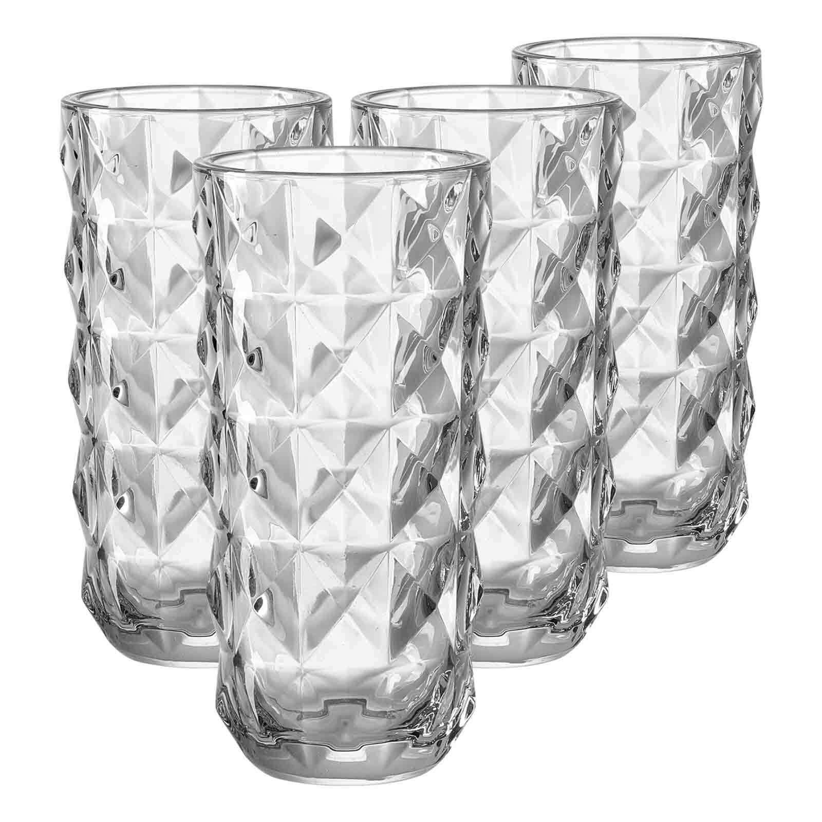 Ritzenhoff & Breker Dekovase Luca Vasen 19,5 cm 4er Set (4x Vase, 4 St)