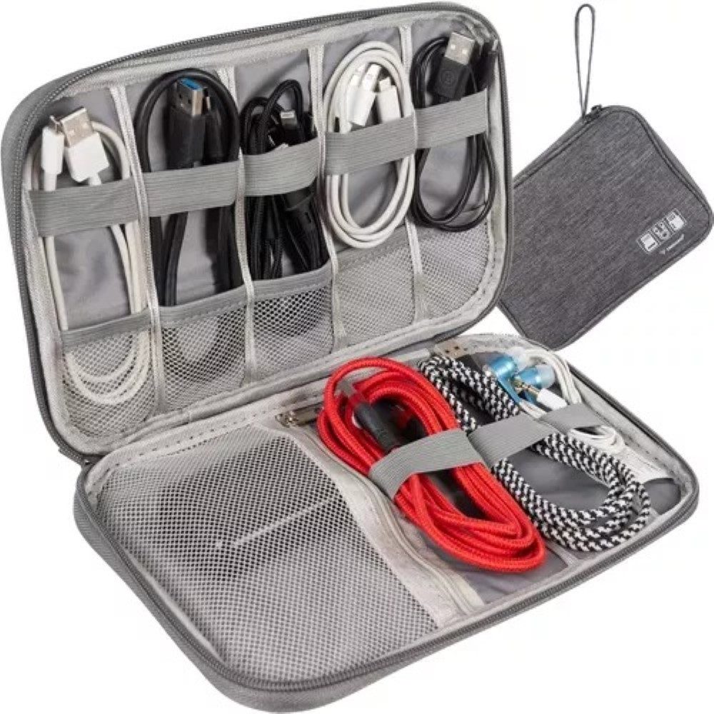 Trizand Taschenorganizer (Reise Organizer Set, 1x Reise Organizer), Ideale Reise Organizer für Kabel, Stifte uvm.