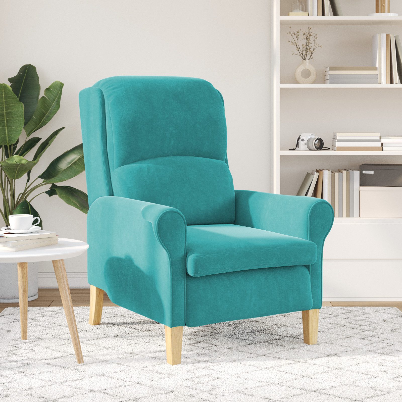 vidaXL Sessel Türkiser Sessel Türkis Stoff günstig online kaufen