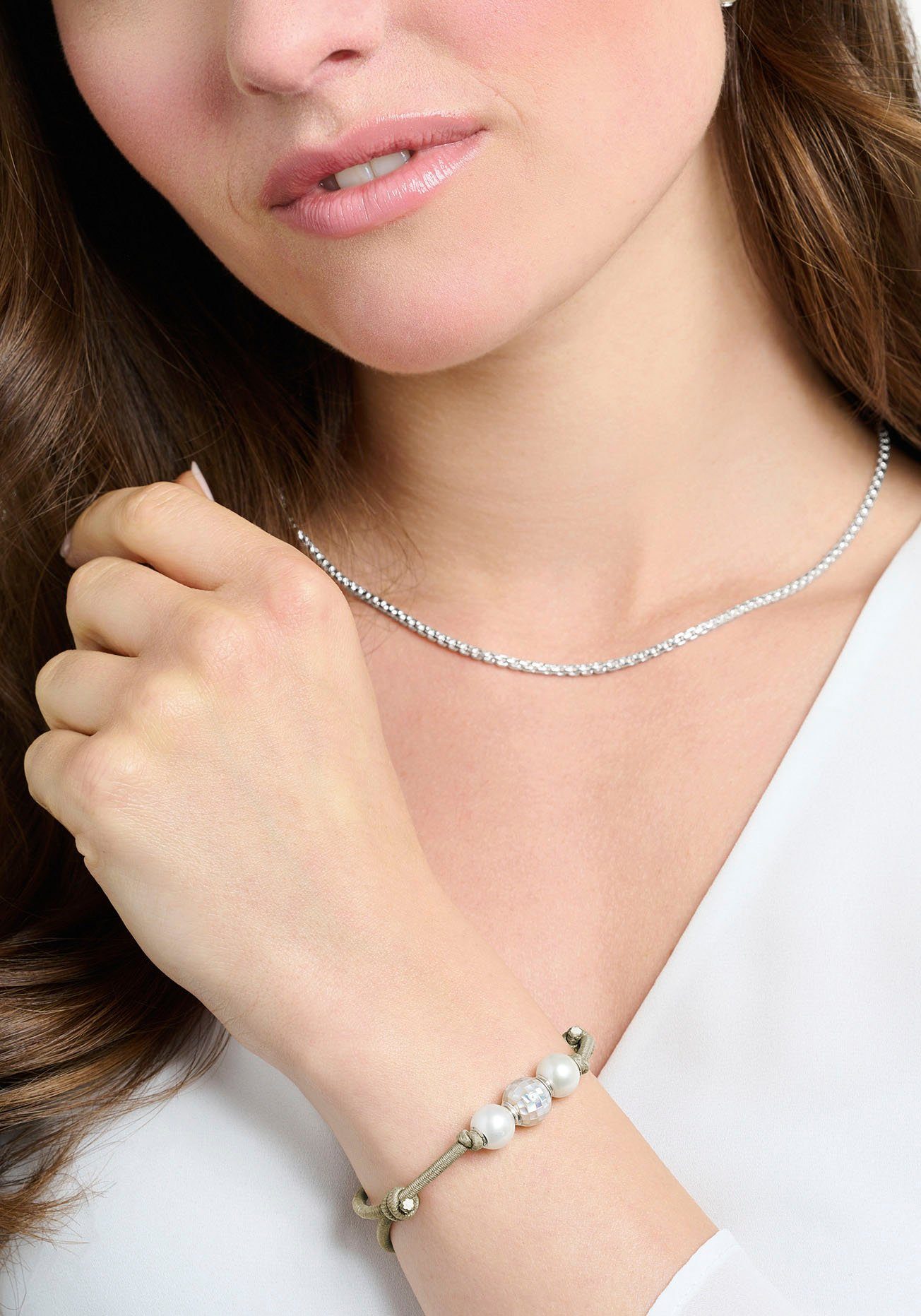 THOMAS SABO Perlenarmband, mit Süßwasserzuchtperle