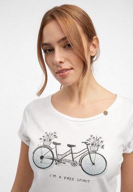Ragwear T-Shirt FLLORAH PRINT C GOTS Nachhaltige & vegane Mode Damen